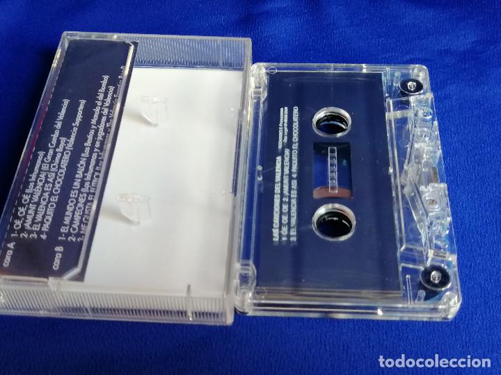 Casetes antiguos: LAS CANCIONES DEL VALENCIA C.F. - Foto 5