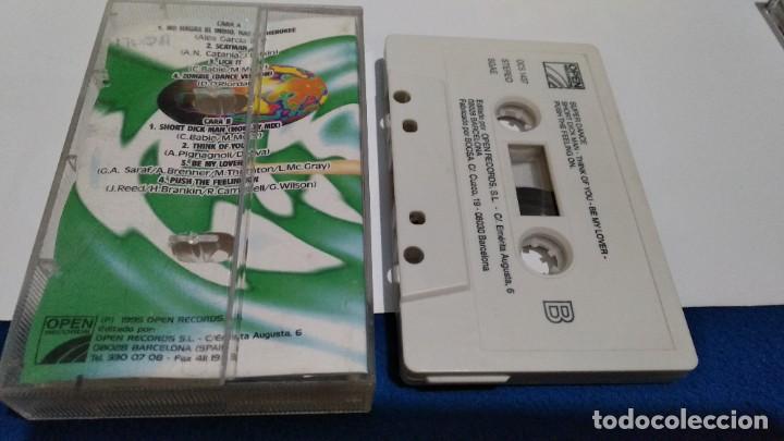 Casetes antiguos: CASETE CINTA CASSETTE ( SUPER DANCE ) 1995 OPEN - Foto 3