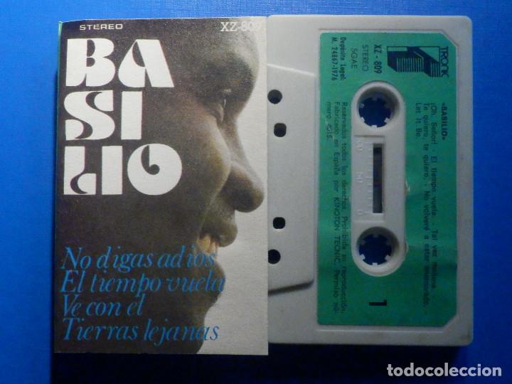 Casetes antiguos: Cinta Cassette - Basilio - Tronk 1976 - Foto 1