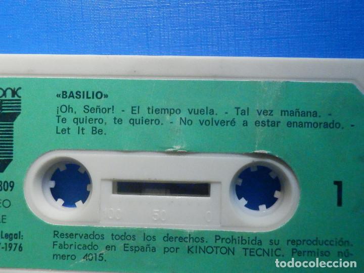Casetes antiguos: Cinta Cassette - Basilio - Tronk 1976 - Foto 2