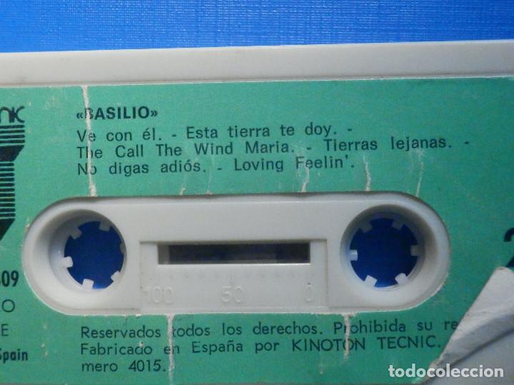 Casetes antiguos: Cinta Cassette - Basilio - Tronk 1976 - Foto 3