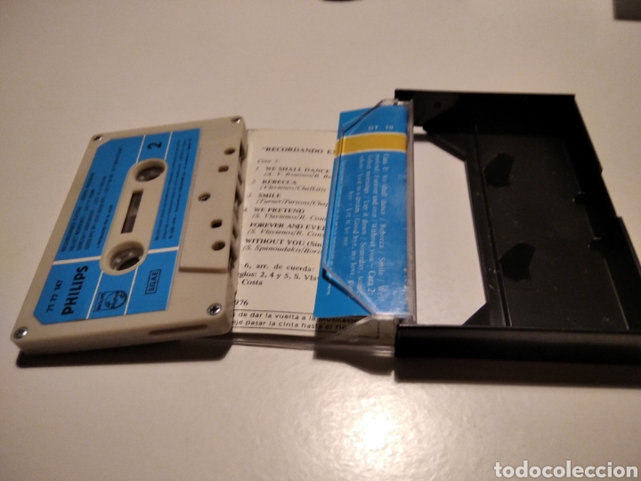 Casetes antiguos: Cinta cassette demis roussos - Foto 3