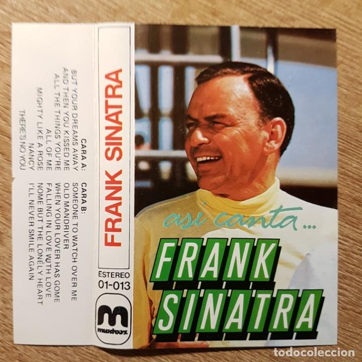 Casetes antiguos: CASETE AS&Iacute; CANTA FRANK SINATRA - Foto 1