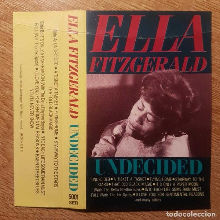 Casetes antiguos: CASETE ELLA FITZGERALD UNDECIDED - Foto 1