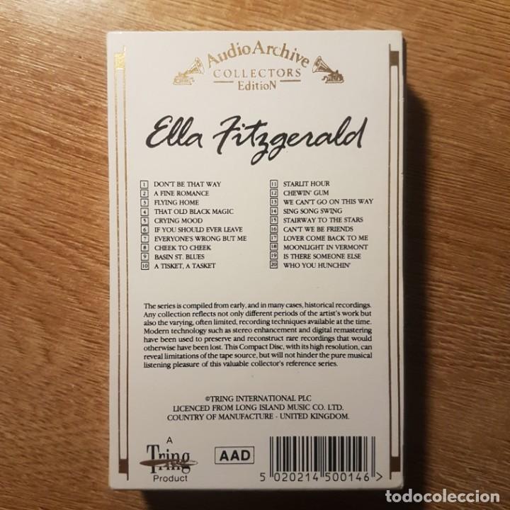Casetes antiguos: CASETE ELLA FITZGERALD 20 REFLECTIVE RECORDINGS - Foto 2