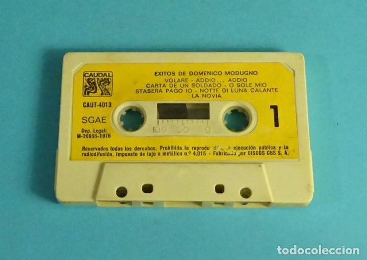 Casetes antiguos: &Eacute;XITOS DE DOMENICO MODUGNO. 1976. SOLO CASETE - Foto 1