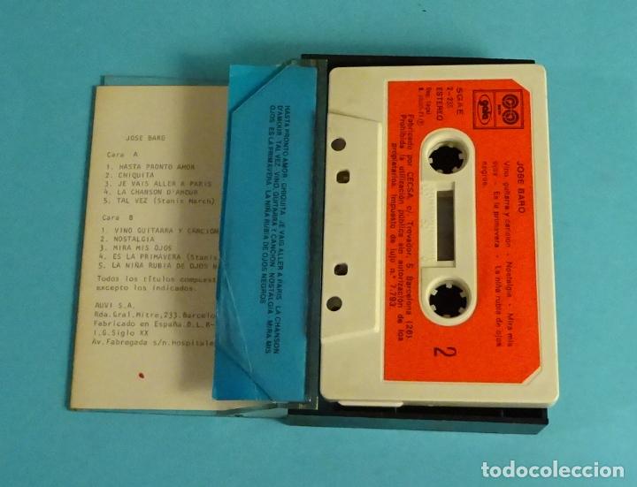 Casetes antiguos: JOS&Eacute; BAR&Oacute;. 1977 - Foto 2