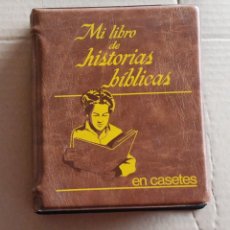Casetes antiguos: MI LIBRO DE HISTORIAS BÍBLICAS EN CASETES. EDITADO ASOCIACIÓN TESTIGOS DE JEHOVÁ 1984 CASSETTE. Lote 224900116