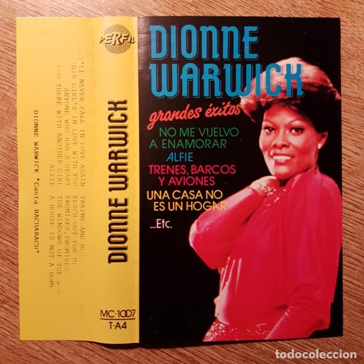 Casetes antiguos: CASETE DE DIONNE WARWICH. GRANDES &Eacute;XITOS - Foto 1