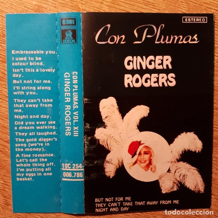 Casetes antiguos: CASETE CON PLUMAS GINGER ROGERS - Foto 1