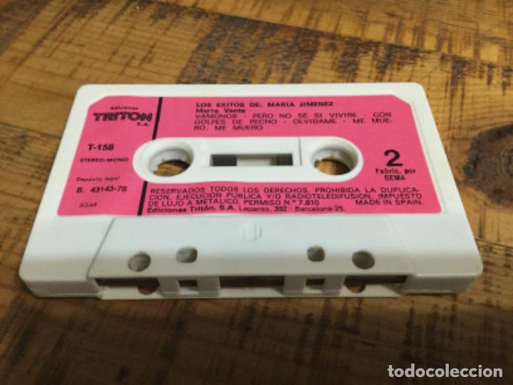Casetes antiguos: MARIA JIM&Eacute;NEZ - LOS &Eacute;XITOS - MARIA VENTA - CASSETTE - Foto 4