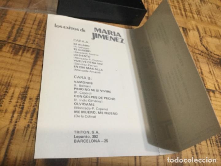 Casetes antiguos: MARIA JIM&Eacute;NEZ - LOS &Eacute;XITOS - MARIA VENTA - CASSETTE - Foto 6