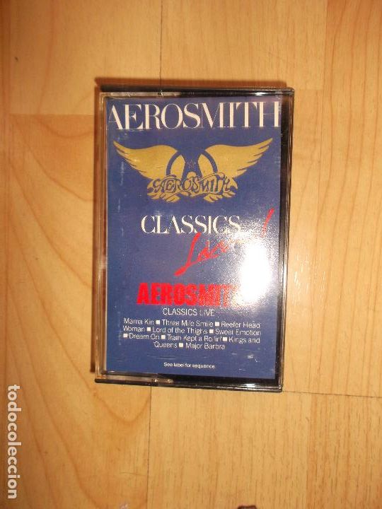 Casetes antiguos: AEROSMITH, CLASSICS LIVE.1986 - Foto 2