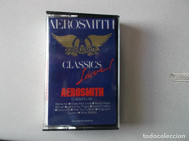 Casetes antiguos: AEROSMITH, CLASSICS LIVE.1986 - Foto 3