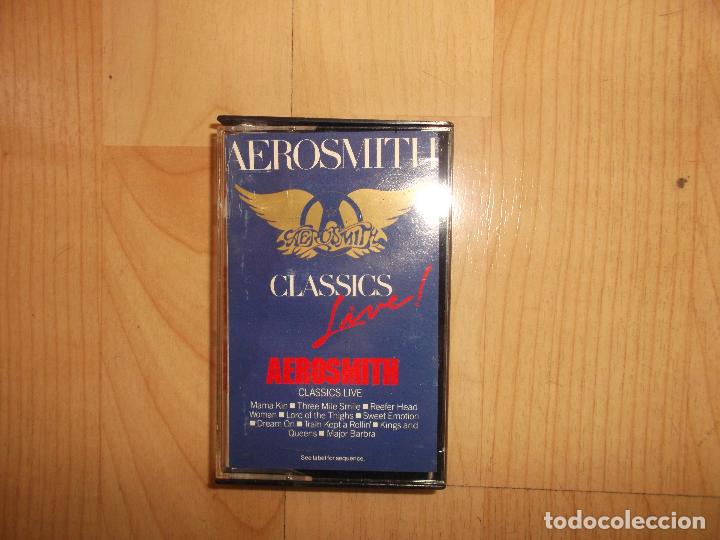 Casetes antiguos: AEROSMITH, CLASSICS LIVE.1986 - Foto 1