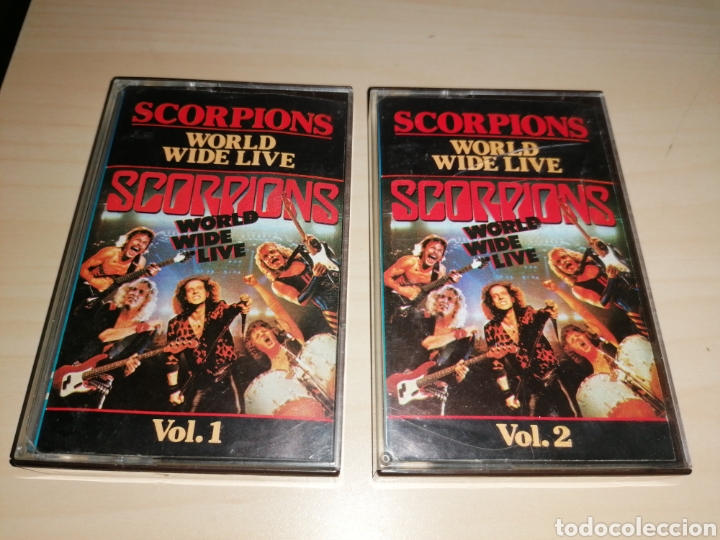 Casetes antiguos: SCORPIONS - WORLD WIDE LIVE - Foto 1