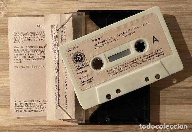 Casetes antiguos: LA SUSI - LA PRIMAVERA - ROMPER EL CRISTAL - 1982 - Foto 2