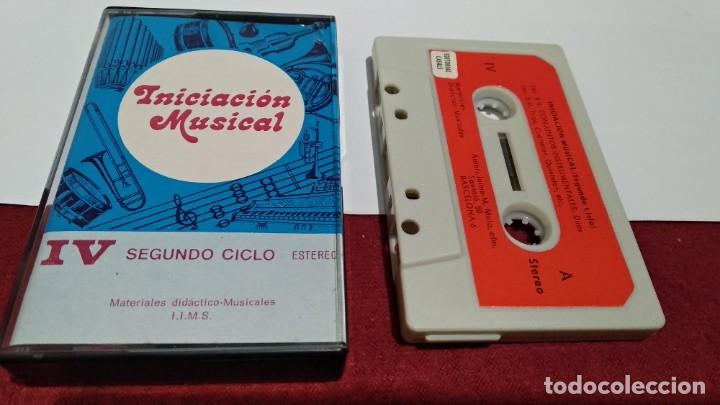 Cassette antiche: CASETE CINTA CASSETTE ( INICIACI&Oacute;N MUSICAL N&ordm; 4 - SEGUNDO CICLO ) 1975 EDITORIAL CASALS