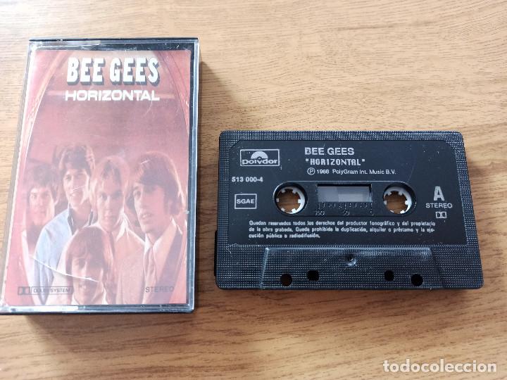 Casetes antiguos: BEE GEES HORIZONTAL - Foto 1