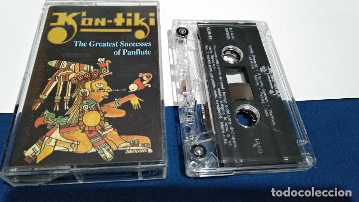 Casetes antiguos: CASETES CINTAS ( KON-TIKI The greatest success of panflute ) K.T. KON 01 - RARA
