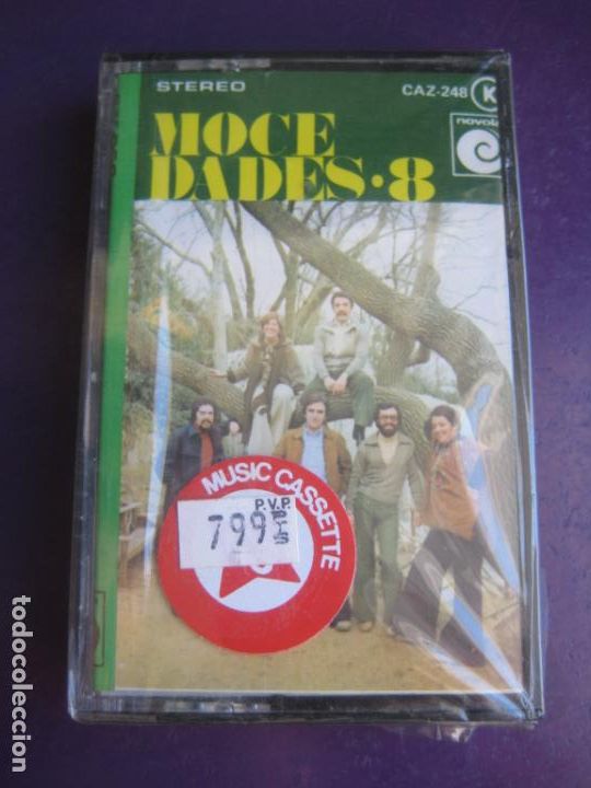 Casetes antiguos: MOCEDADES 8 - CASETE NOVOLA PRECINTADA - FOLK 70'S EUSKADI - SOLO ERA UN NI&Ntilde;O -