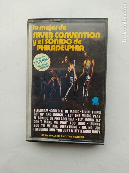 Cassette antiche: LO MEJOR DE SILVER CONVETION Y EL SONIDO DE PHILADELPHIA. CASETE. TDKCST47B