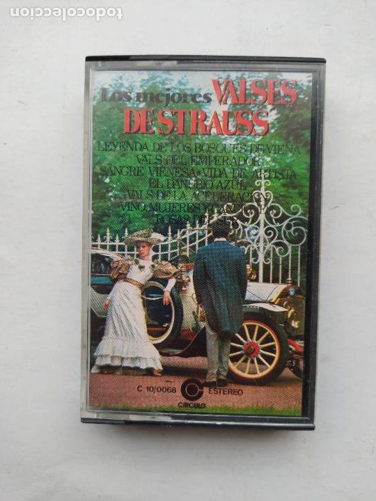 Old Cassettes: LOS MEJORES VALSES DE JOHANN STRAUSS. CASETE. TDKCST15