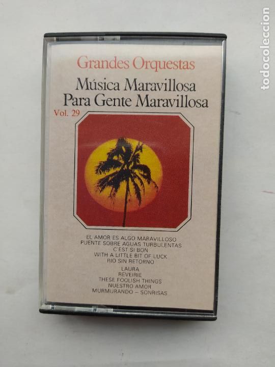 Casetes antiguos: Grandes orquestas m&uacute;sica maravillosa para gente maravillosa vol 29. TDKCST47A