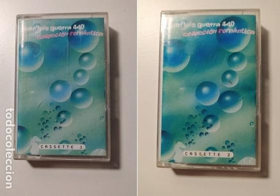 Old Cassettes: JUAN LUIS GUERRA 4:40 - COLECCION ROMANTICA. DOBLE CASETE. VOL. 1 Y 2. TDKCST16