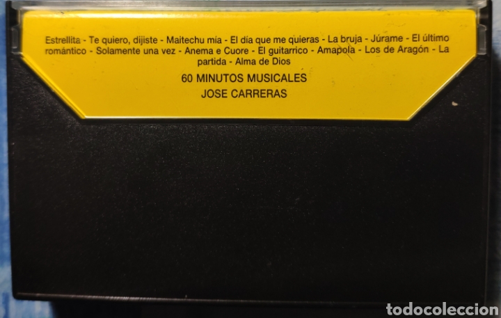 Casetes antiguos: jos&eacute; carreras - Foto 2