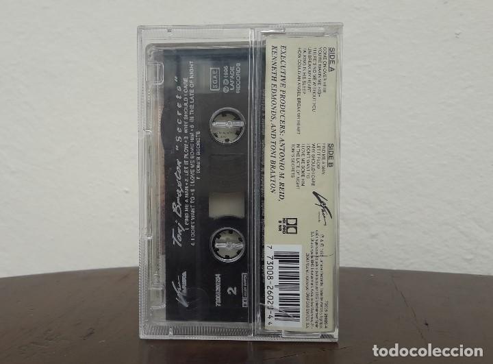 Casetes antiguos: TONI BRAXTON - SECRETS Casete Casette Cinta - Foto 2
