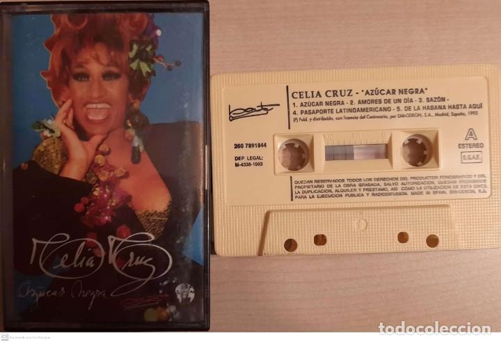 Casetes antiguos: Celia Cruz &lrm;&ndash; Azucar Negra - Foto 3