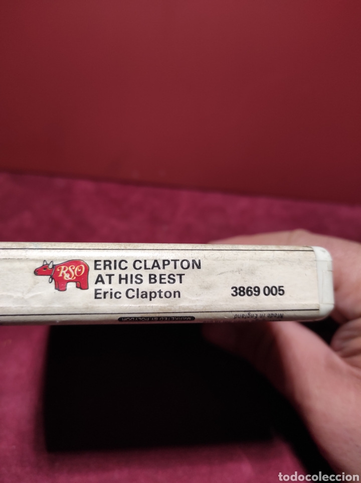 Casetes antiguos: ERIC CLAPTON 8TRACK STEREO - Foto 2