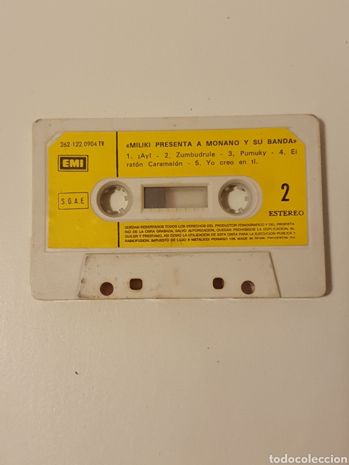 Casetes antiguos: Miliki presenta a Monano y su banda - Foto 2