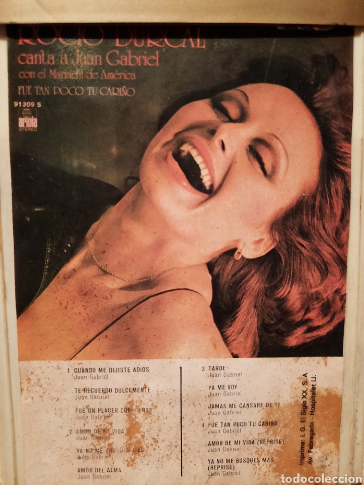 Casetes antiguos: Roc&iacute;o Durcal 8 Pistas - Foto 1