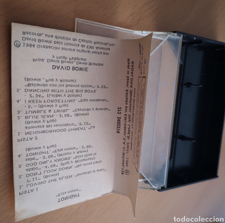 Casetes antiguos: DAVID BOWIE - TONIGHT - Foto 3