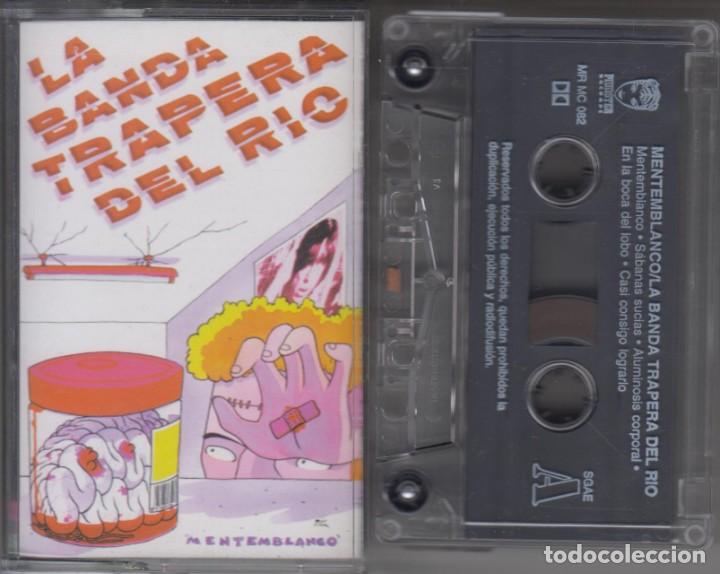 Casetes antiguos: La Banda Trapera del R&iacute;o cassette Mentemblanco 1995 - Foto 1