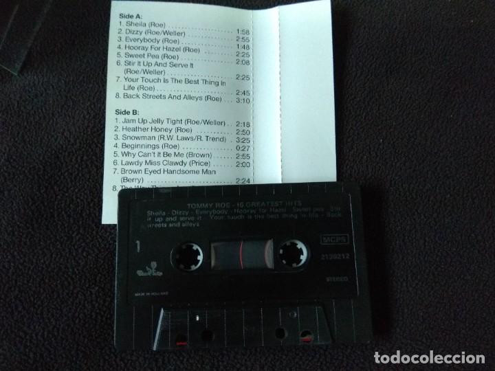 Casetes antiguos: Tommy Roe &lrm;&ndash; 16 Greatest Hits - Foto 2