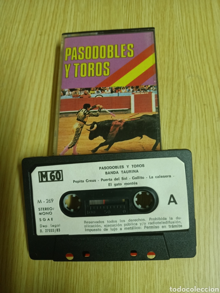 Casetes antiguos: Pasodobles y toros - Banda taurina - Foto 1