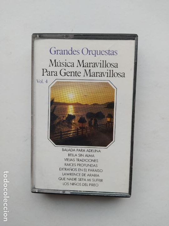 Old Cassettes: Grandes orquestas m&uacute;sica maravillosa para gente maravillosa vol 4. CASETE TDKCST23