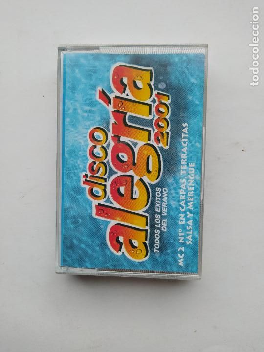 Casetes antiguos: DISCO ALEGRIA 2001. MC2 TODOS LOS EXITOS DEL VERANO. CASETE. TDKCS23