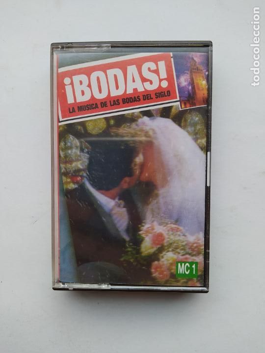Cassettes Anciennes: &iexcl;BODAS! LA MUSICA DE LAS BODAS DEL SIGLO. CASETE. TDKCST23