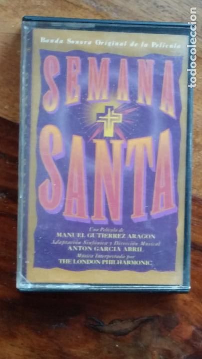 Casetes antiguos: BANDA SONORA ORIGINAL DE LA PEL&Iacute;CULA. SEMANA SANTA