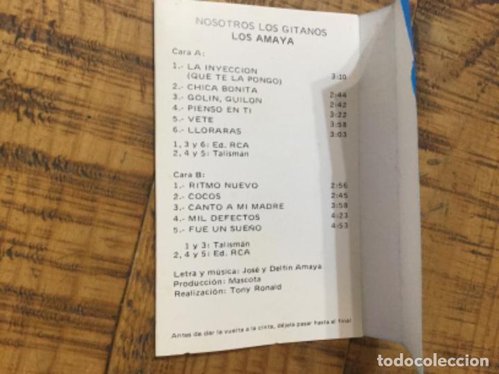 Casetes antiguos: LOS AMAYA - NOSOTROS LOS GITANOS - Foto 6