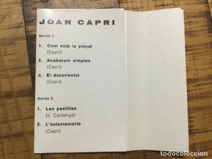 Casetes antiguos: JOAN CAPRI -1972 - Foto 6