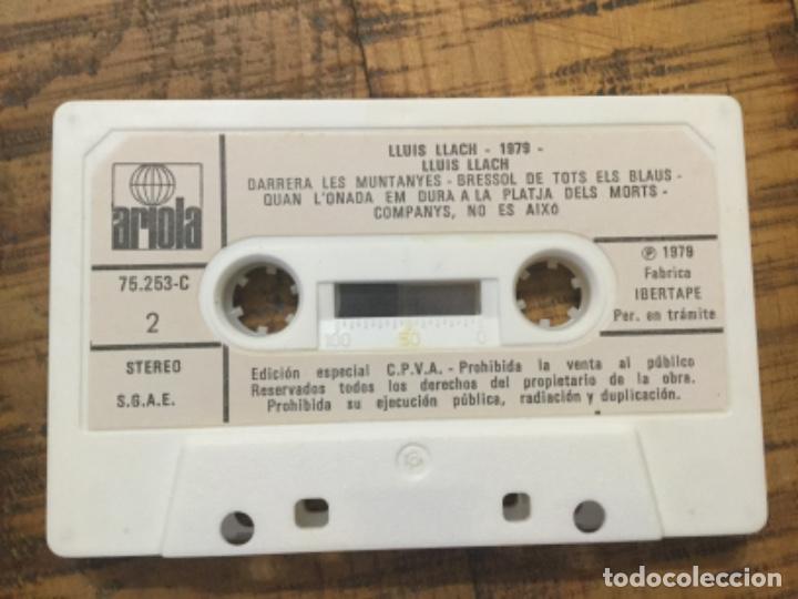 Casetes antiguos: LLUIS LLACH - 1979 - Foto 5
