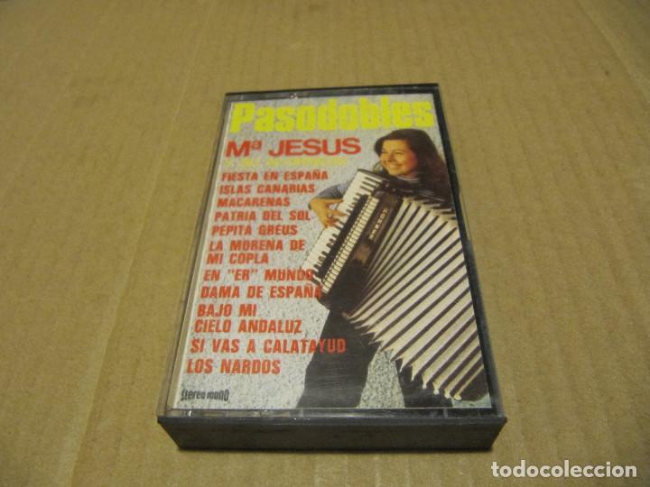 Casetes antiguos: PASODOBLES MARIA JESUS Y SU ACORDEON - Foto 1