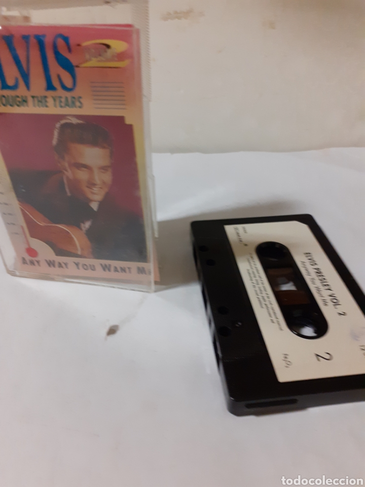 Casetes antiguos: ELVIS THROUGH THE YEARS VOL 2 1991 - Foto 1