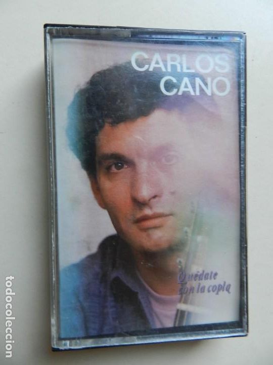 Casetes antiguos: K7 Carlos Cano Qu&eacute;date con la copla cassette - Foto 1