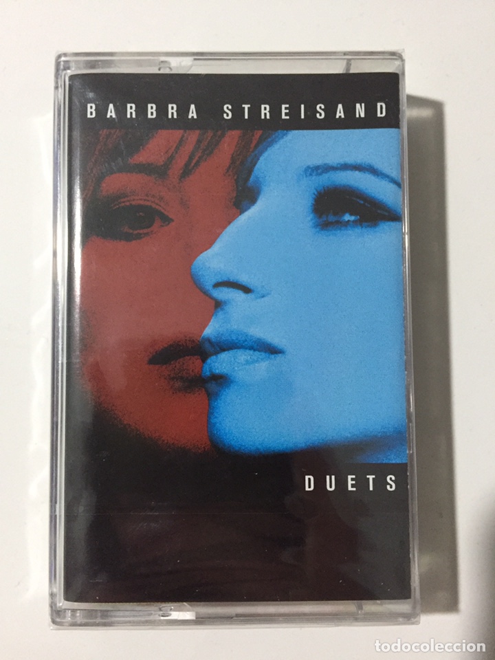 Casetes antiguos: CASSETTE BARBRA STREISAND- DUETS - PRECINTADO DE F&Aacute;BRICA!! SEALED OF FACTORY!! NUEVO!!